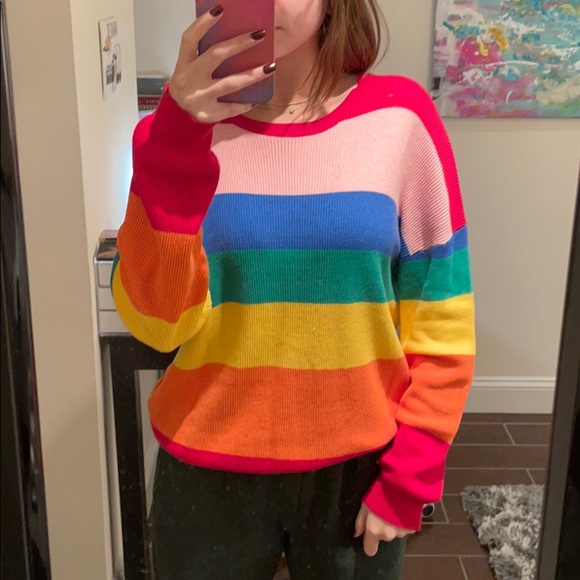 Rainbow sweater - Picture 4 of 4